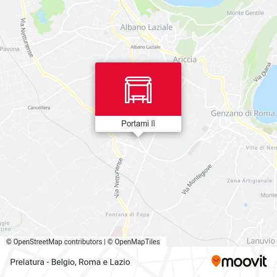 Mappa Prelatura - Belgio