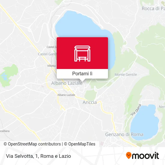 Mappa Via Selvotta, 1