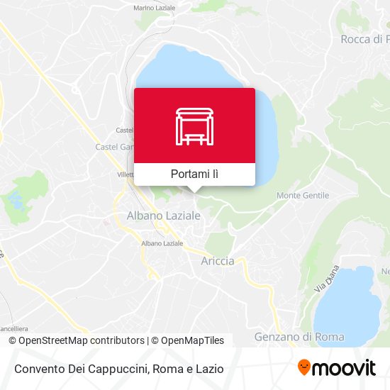 Mappa Convento Dei Cappuccini