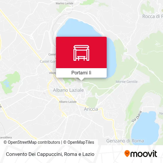 Mappa Convento Dei Cappuccini