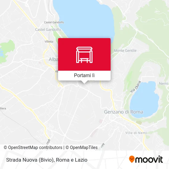 Mappa Strada Nuova (Bivio)