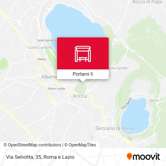 Mappa Via Selvotta, 35