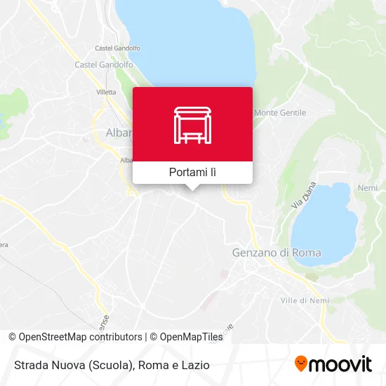 Mappa Strada Nuova (Scuola)