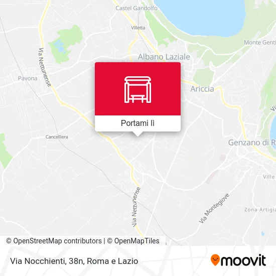 Mappa Via Nocchienti, 38n