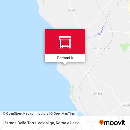 Mappa Strada Della Torre Valdaliga