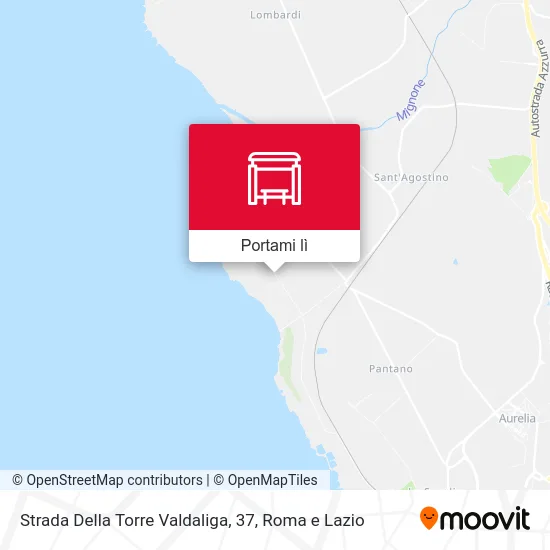 Mappa Strada Della Torre Valdaliga, 37