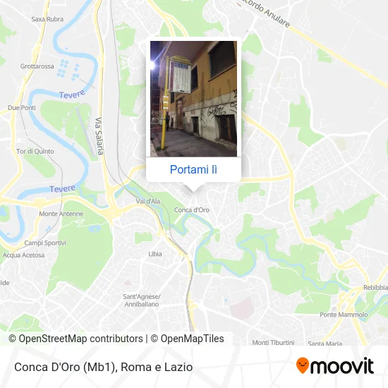 Mappa Conca D'Oro (Mb1)