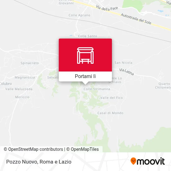 Mappa Pozzo Nuovo