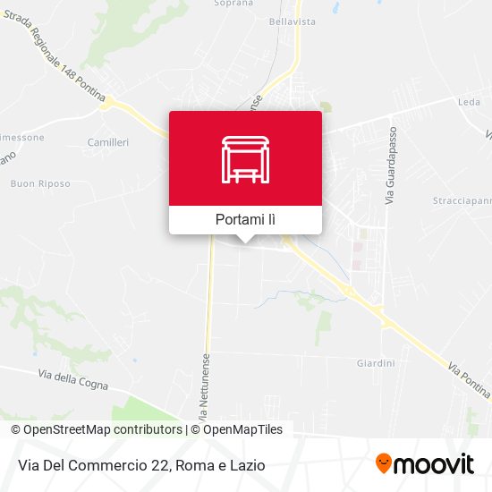 Mappa Via Del Commercio 22