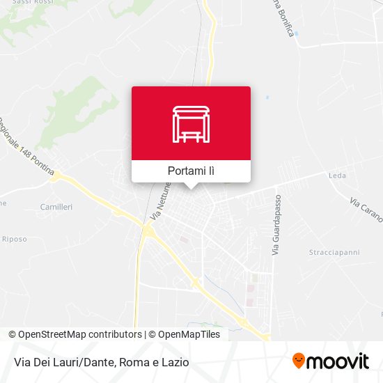 Mappa Via Dei Lauri/Dante