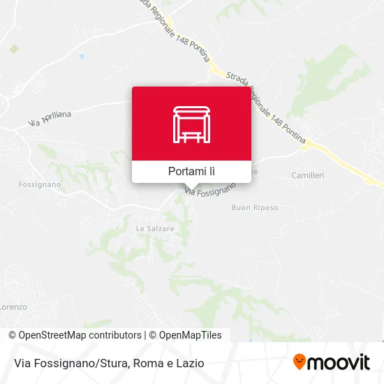 Mappa Via Fossignano/Stura
