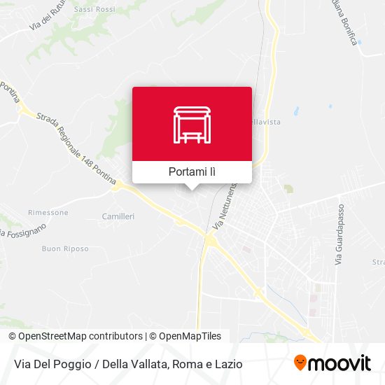 Mappa Via Del Poggio / Della Vallata