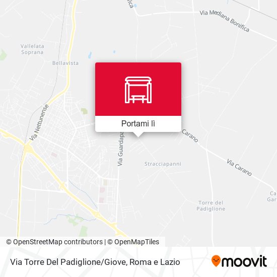 Mappa Via Torre Del Padiglione/Giove