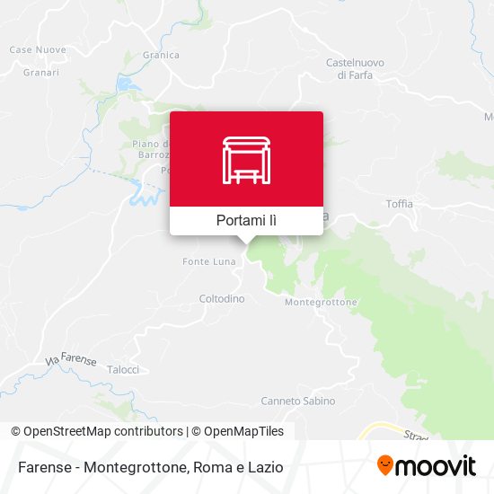 Mappa Farense - Montegrottone