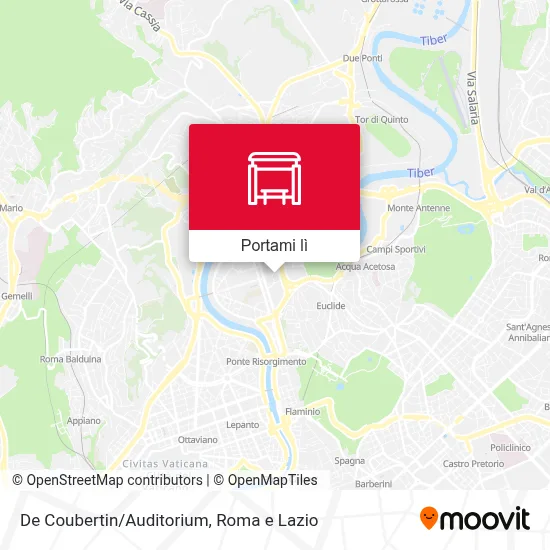 Mappa De Coubertin/Auditorium