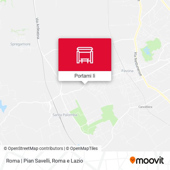 Mappa Roma | Pian Savelli