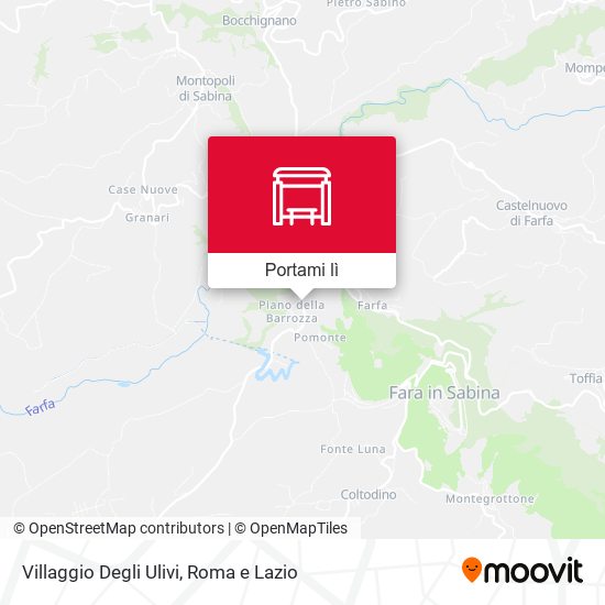 Mappa Villaggio Degli Ulivi