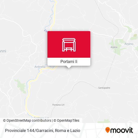Mappa Provinciale 144/Garracini