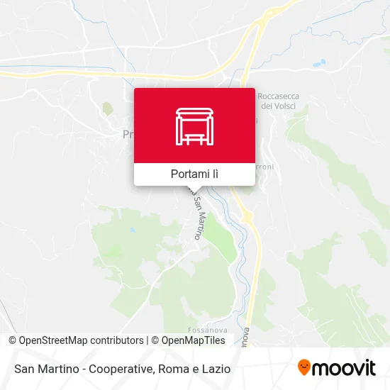 Mappa San Martino - Cooperative