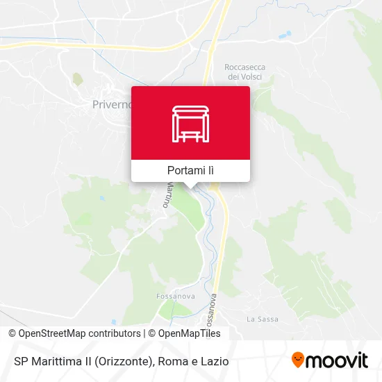 Mappa SP Marittima II (Orizzonte)