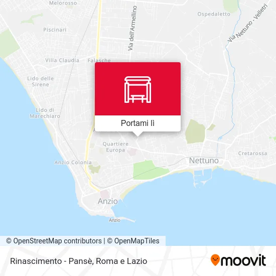 Mappa Rinascimento - Pansè