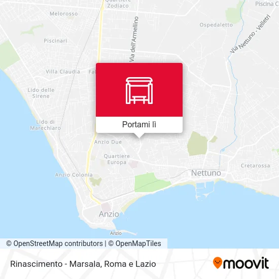 Mappa Rinascimento - Marsala