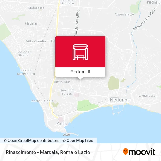 Mappa Rinascimento - Marsala