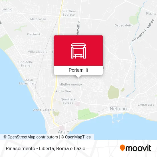 Mappa Rinascimento - Libertà