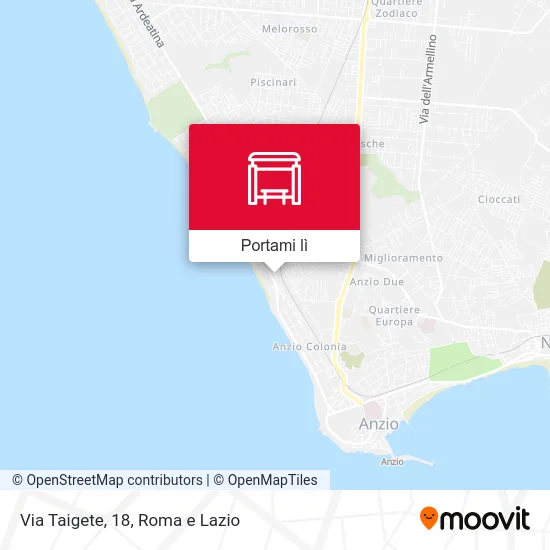 Mappa Via Taigete, 18