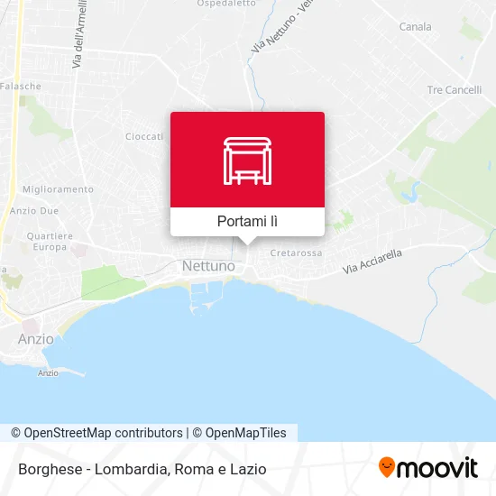 Mappa Borghese - Lombardia