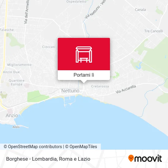 Mappa Borghese - Lombardia