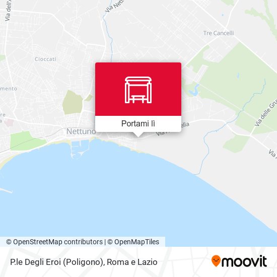 Mappa P.le Degli Eroi (Poligono)