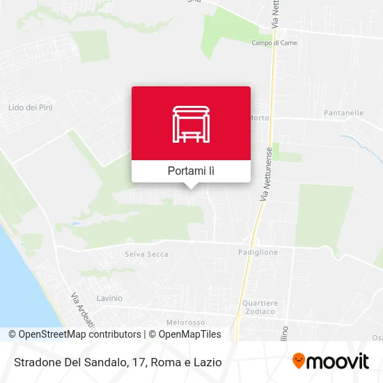 Mappa Stradone Del Sandalo, 17