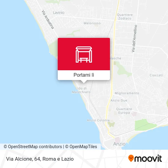 Mappa Via Alcione, 64
