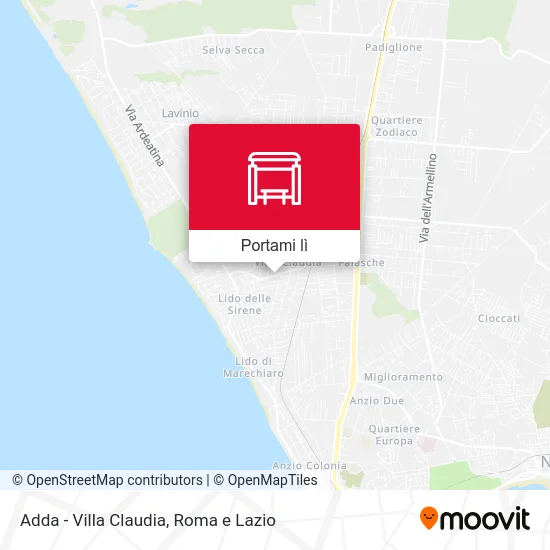 Mappa Adda - Villa Claudia