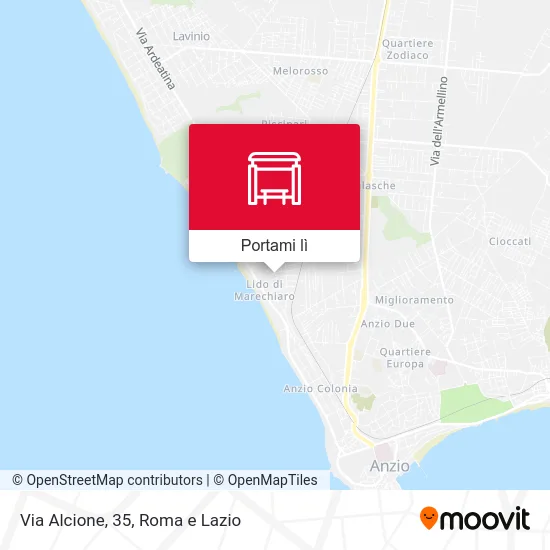 Mappa Via Alcione, 35