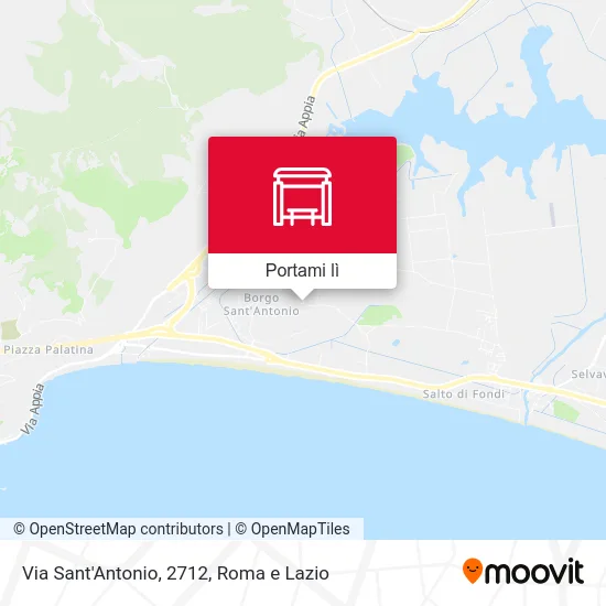 Mappa Via Sant'Antonio, 2712