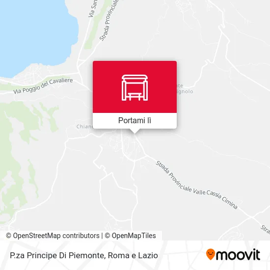 Mappa P.za Principe Di Piemonte