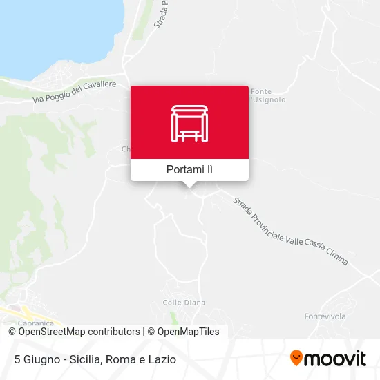 Mappa 5 Giugno - Sicilia