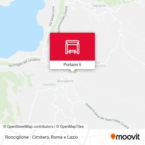 Mappa Ronciglione - Cimitero