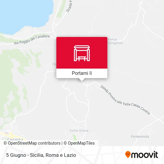 Mappa 5 Giugno - Sicilia