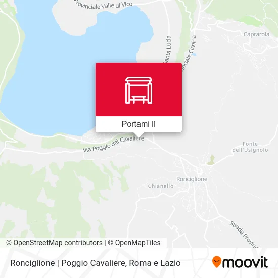 Mappa Ronciglione | Poggio Cavaliere