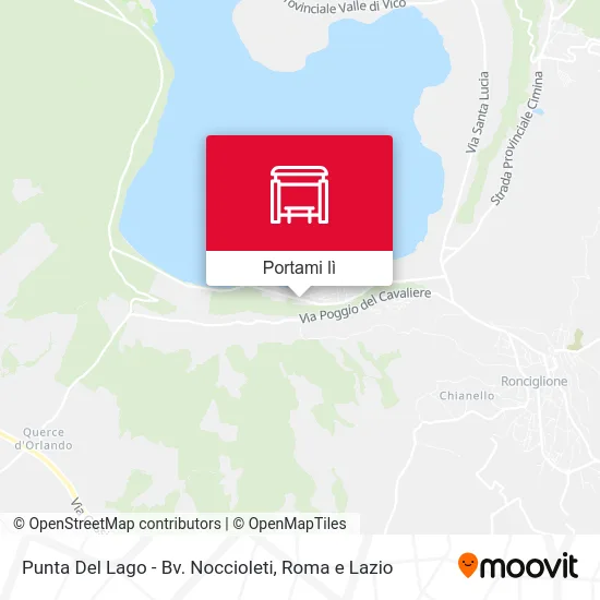 Mappa Punta Del Lago - Bv. Noccioleti