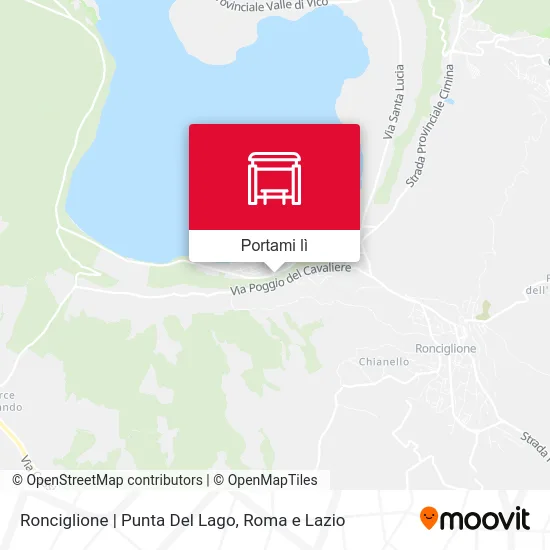 Mappa Ronciglione | Punta Del Lago