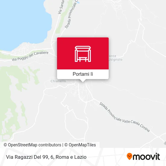 Mappa Via Ragazzi Del 99, 6