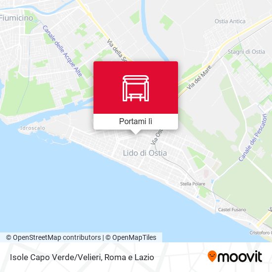 Mappa Isole Capo Verde/Velieri