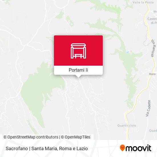 Mappa Sacrofano | Santa Maria