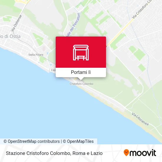 Mappa Stazione Cristoforo Colombo