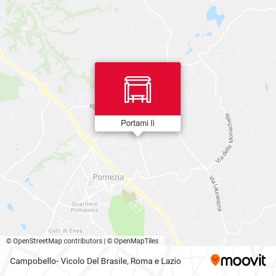 Mappa Campobello- Vicolo Del Brasile