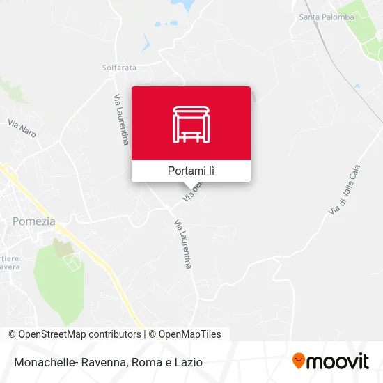 Mappa Monachelle- Ravenna